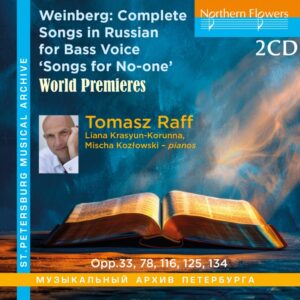 Weinberg Complete songs for bass in Russian language ‘Songs for No-one’