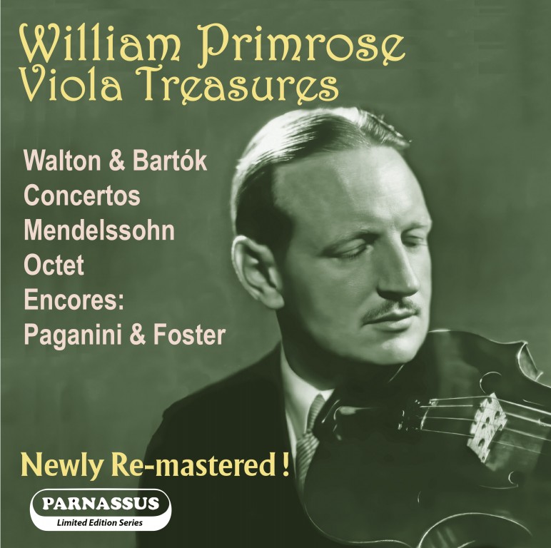 William Primrose: Viola Treasures – Alto CD